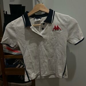 Zara cropped collar shirt